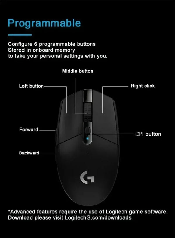 Logitech G304 Wireless Mouse