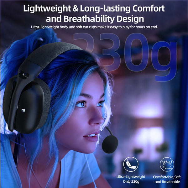 Attack Shark Wireless Gaming Headset